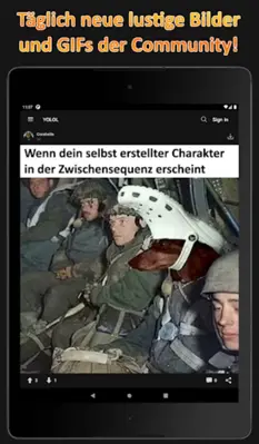 YOLOL Lustige Bilder & Videos android App screenshot 0