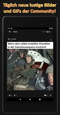 YOLOL Lustige Bilder & Videos android App screenshot 1