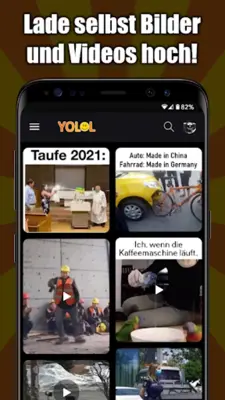 YOLOL Lustige Bilder & Videos android App screenshot 2